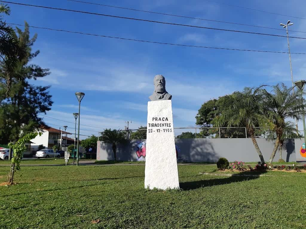 Praça Tiradentes em Joinville