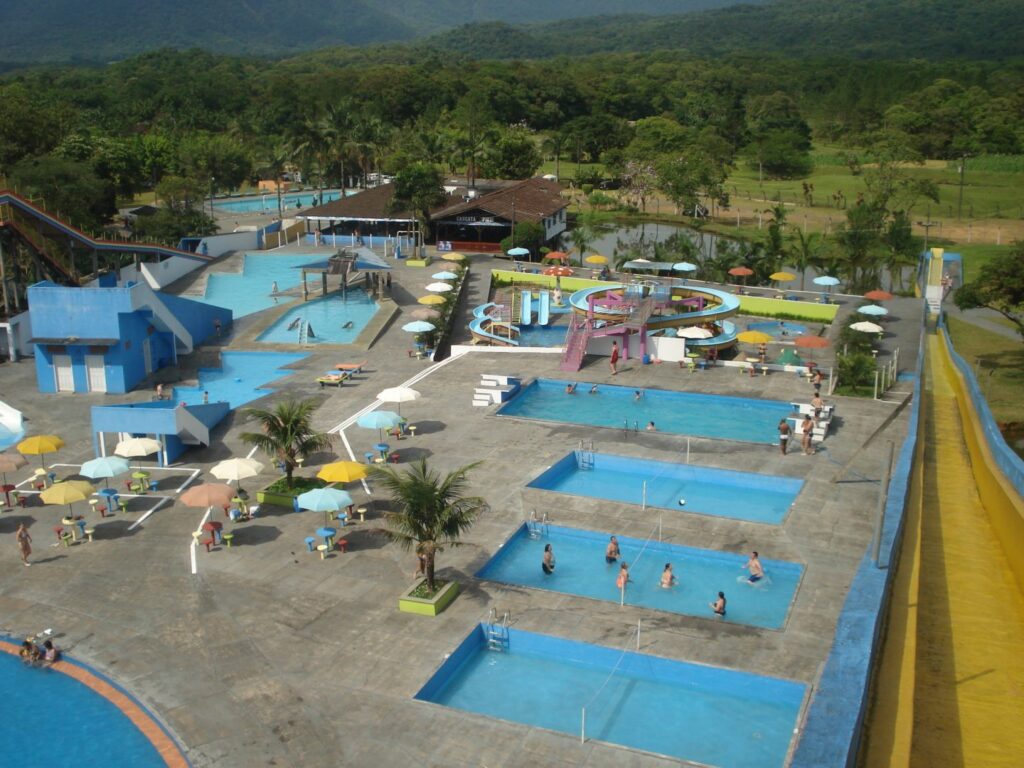 parque aquático em Joinville