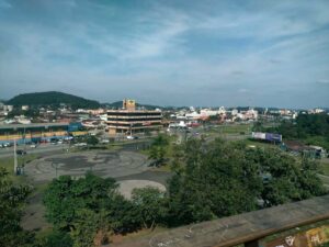 Praça da cidade Guanabara Joinville